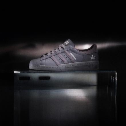  ネイバーフッド × アディダス オリジナルス スーパースター セメント グレー