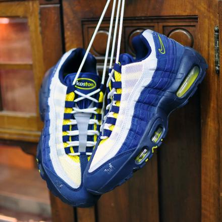  エリック・コストン × ナイキ SB エア マックス 95 オブシディアン/スピード イエロー/ミッドナイト ネイビー