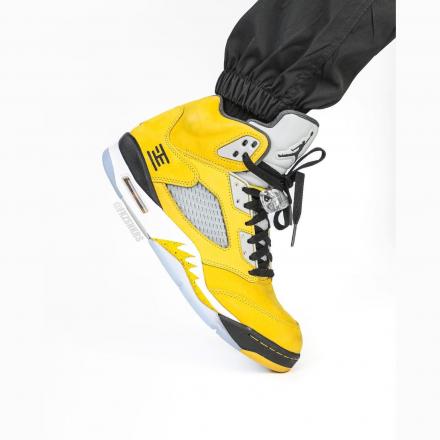 ナイキ ジョーダン 5 T23 イエロー/ウルフグレー/ブラック