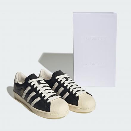  アディダス オリジナルス スーパースター ヴィンテージ メイド イン ジャーマニー ブラック/コアホワイト/クリームホワイト