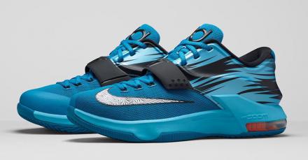 ナイキ KD7 ライト ブルー ラッカー/クリアウォーター/トータル オレンジ/ホワイト