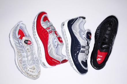 シュプリーム × ナイキ エアマックス 98 全4色