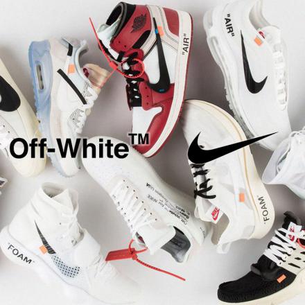 OFF-WHITE(オフホワイト) × NIKE(ナイキ) の歴代コラボレーションモデル
