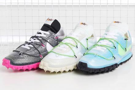 オフホワイト × ナイキ ウィメンズ  ワッフル レーサー 全3色