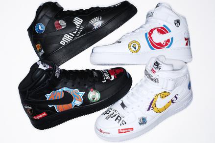 シュプリーム × NBA × ナイキ エア フォース 1 ミッド 全2色