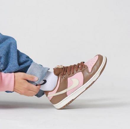ステューシー × ナイキ ダンク ロー  プロ SB "チェリー" シャイ ピンク/バニラ