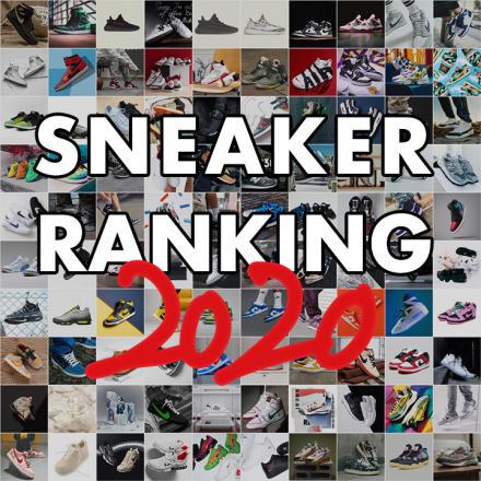 2020年のスニーカー人気ランキング TOP100